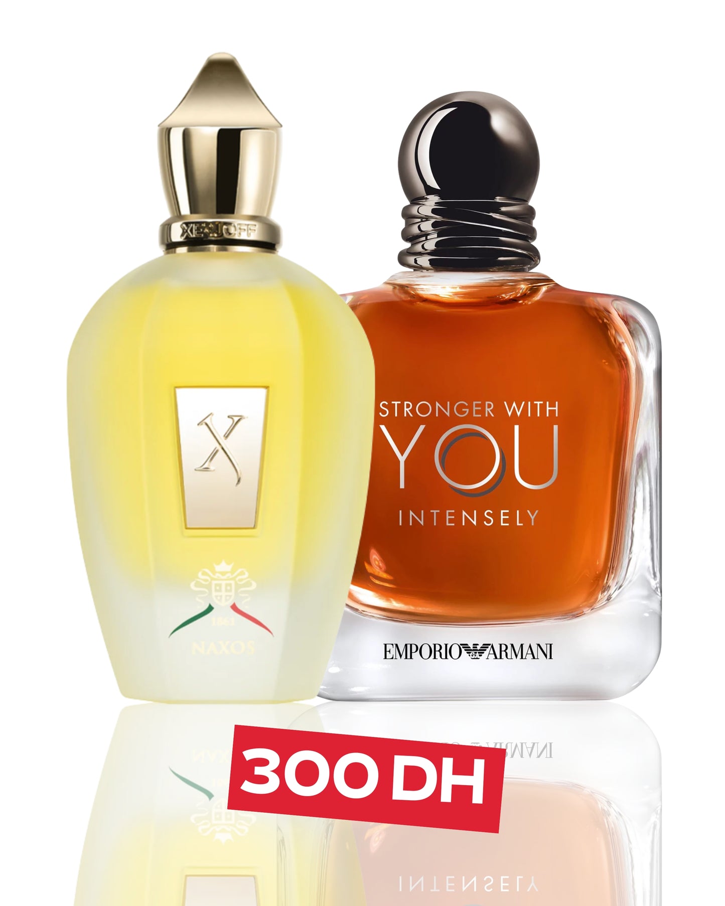 Xerjoff Naxos 10ML + Stronger With You Intensely 10ML