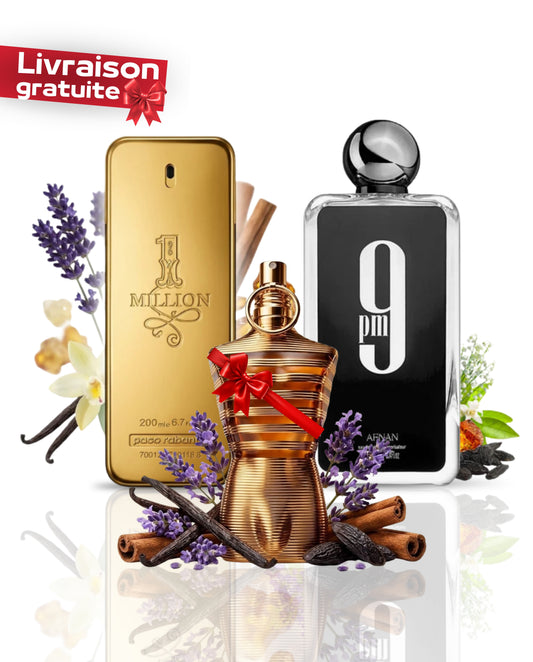 1 Million + 9PM + Le Male