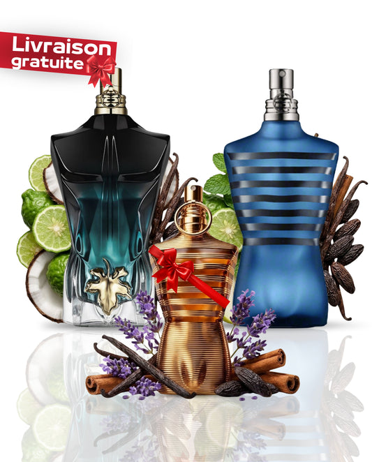 Le Beau + Le Male + Le Male Elixir