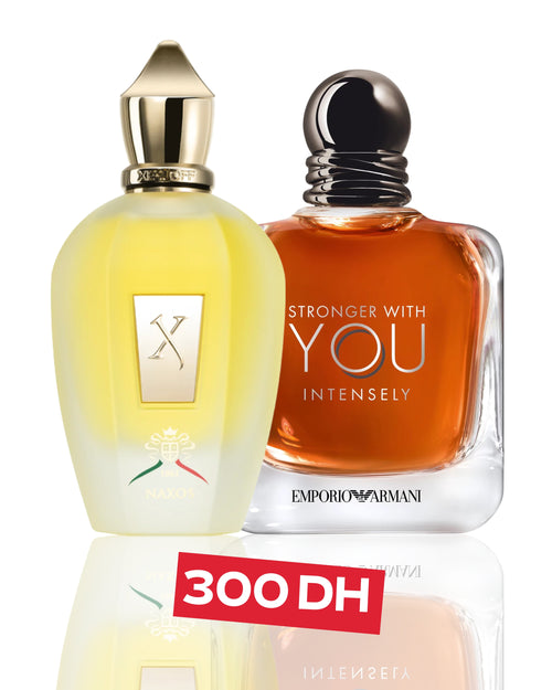 Xerjoff Naxos 10ML + Stronger With You Intensely 10ML